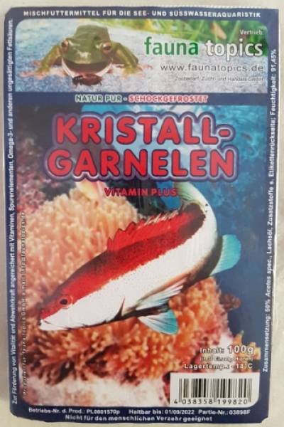 Kristall-Garnelen Blister 100g